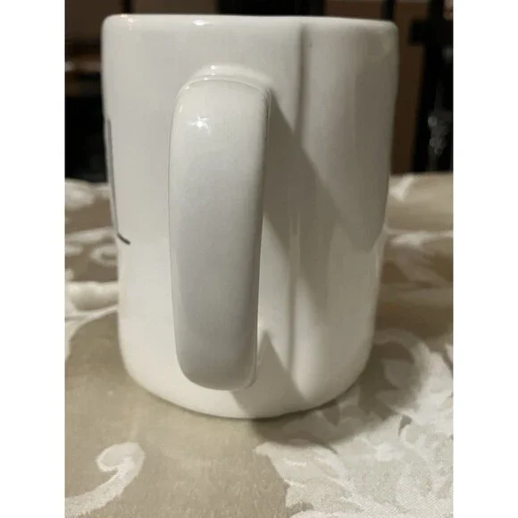 Rae Dunn Large Coffee Mug TRAVEL vacation style Relax with coffee - Picture 9 of 11